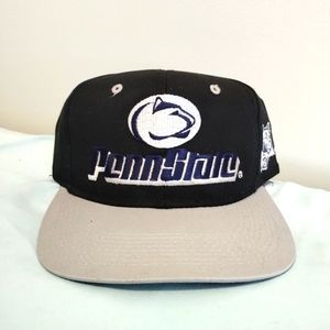 NEW VERY RARE Vintage Penn State Snapback Hat Nittany Lions NCAA OFFICIAL
